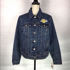 NBA Laker woman’s Jean Jacket